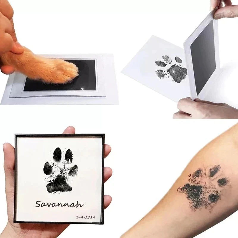 WOFPACK® Pet Paw & Nose Print Kit – DIY Keepsake for Dogs.